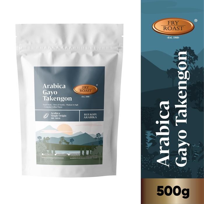 

KOPI ARABIKA ACEH GAYO 500 GRAM BIJI DAN BUBUK - BIJI, MEDIUM ROAST