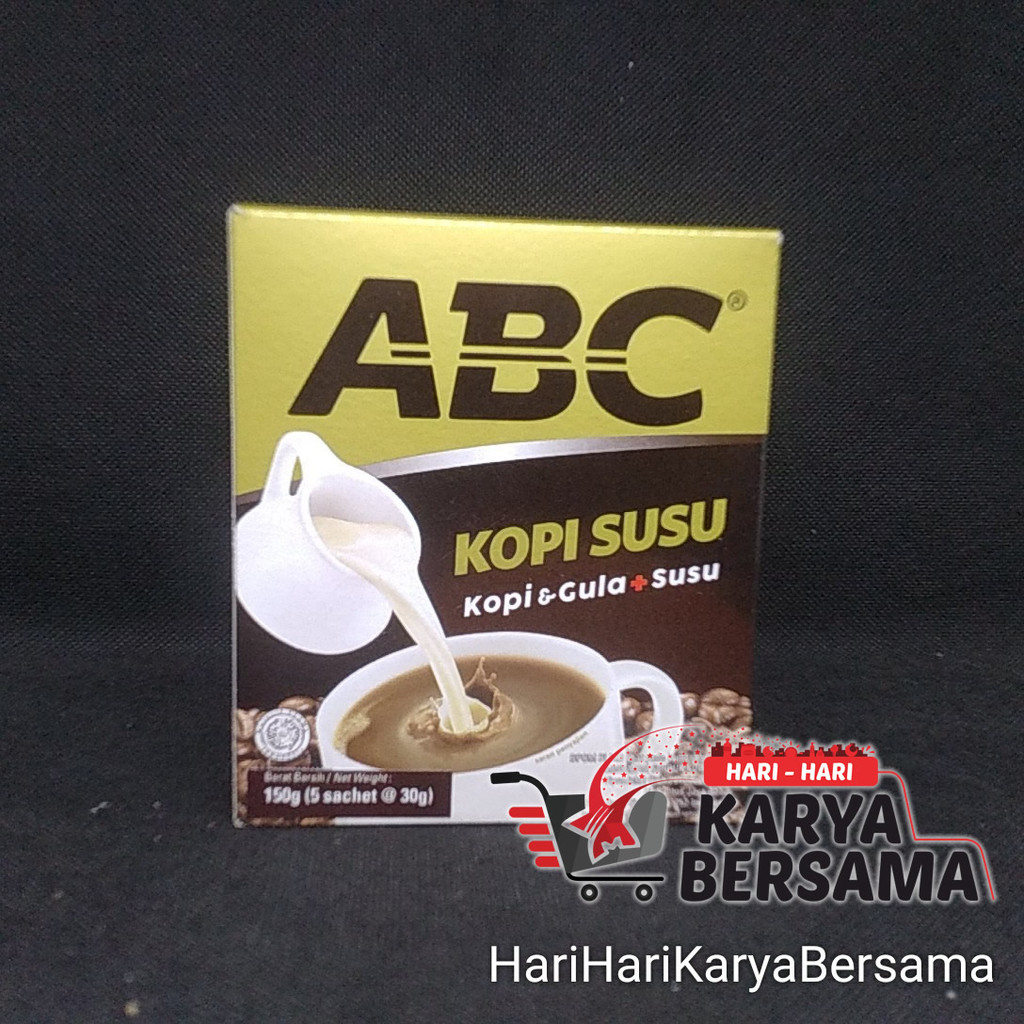 

MINUMAN INSTAN ABC KOPI SUSU PER BOX 5'S X 30GR