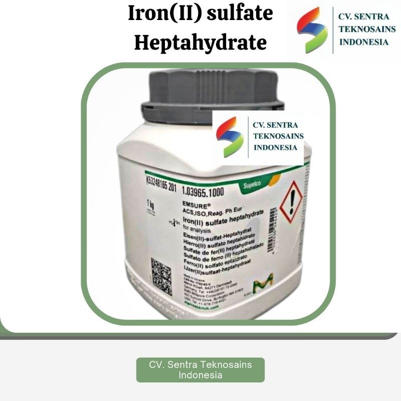 Iron (II) sulfate heptahydrate (FeSO4.7H2O) (1 gr)