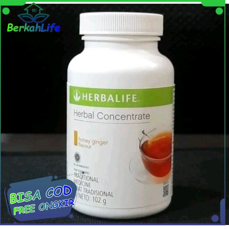 Teh Herbalife Teh Herbal Thermojentic Pembakar Lemak Teh Herbalife Concentrate Honey - Herbalife Con