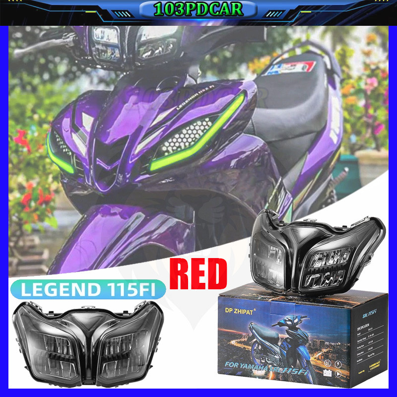 Zhipat HEAD LAMP Lampu led Kepala LED Untuk YAMAHA Jupiter Z1 lagenda 115 Fi jupiter z robot 115cc M
