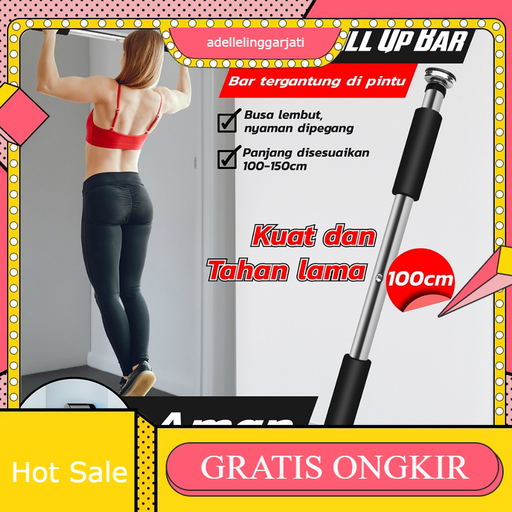 Sport Alat Pull Up Bar Dinding Pintu Jendela