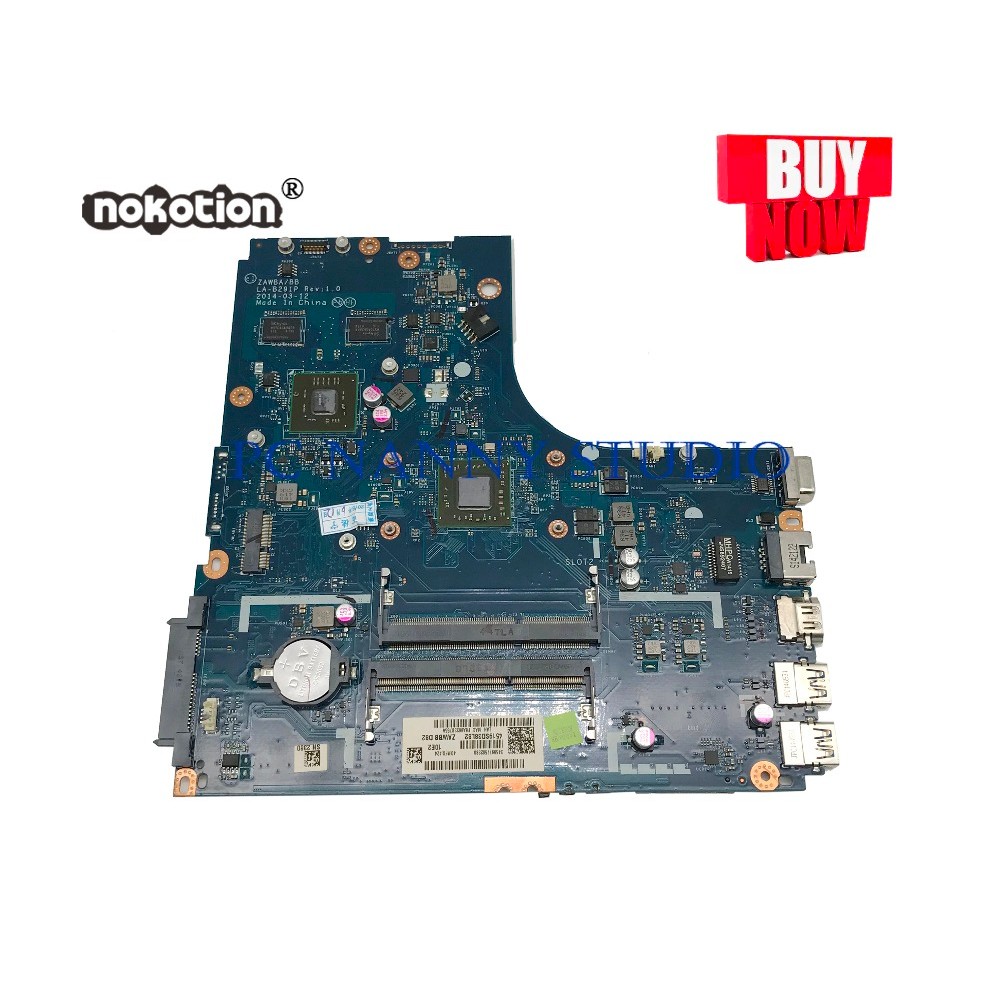 PCNANNY LA-B291P FOR lenovo B50-45 N50-45 Mainboard laptop motherboard A6-6310 DDR3 PC Notebook Main