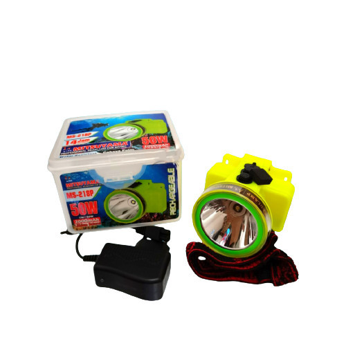 MITSUYAMA Senter Kepala Selam MS 218 P 50W 50 Watt 50 Watt Headlamp Diving Cahaya Putih 218P Waterpr