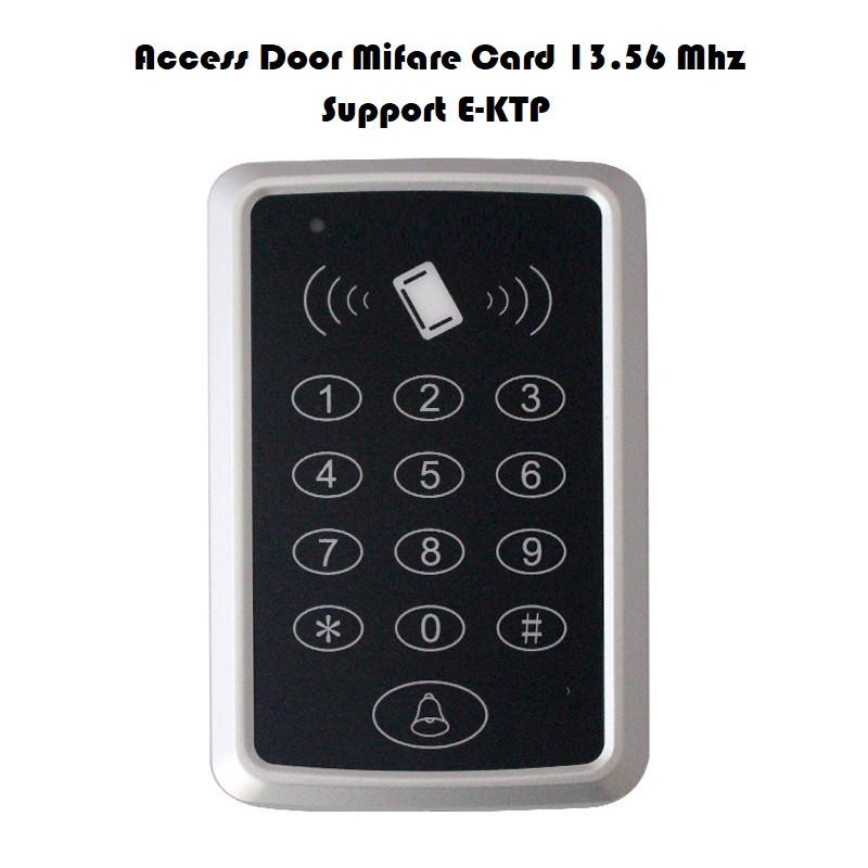 TERLARISAccess Door Mifare Card 13.56 Mhz Support E-KTP EKTP KTP RFID  13.56 Mhz KTP PIN Access Cont