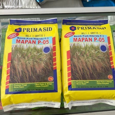 Promo Benih Mapan P-05 Original Beli 1 Gratis 1 Padi Mapan 02 Asli