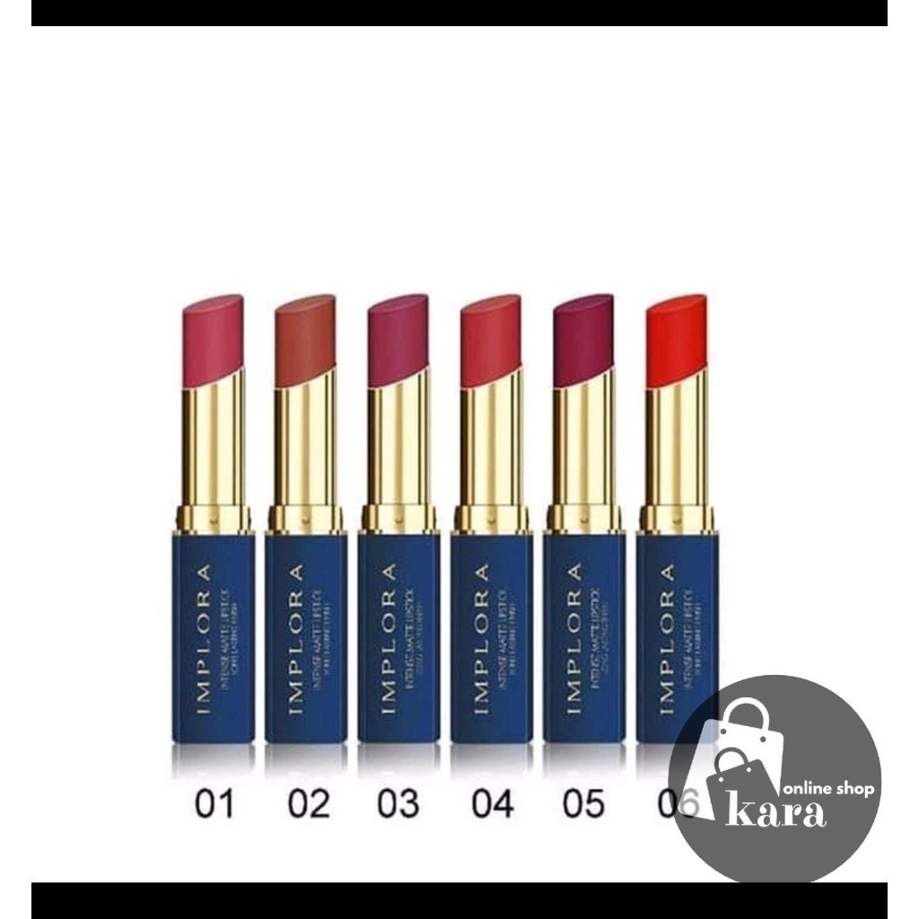 KARA - IMPLORA INTENSE MATTE LIPSTIK/ LIPSTIK IMPLORA MATTE/ IMPLORA LIPSTIK