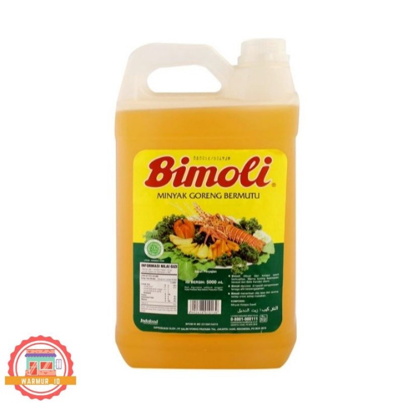 Promo Bimoli Minyak Goreng Derigen isi 5 Liter