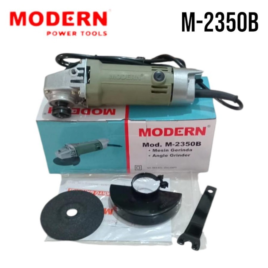 Gurinda Modern M2350B Gerinda Modern M 2350B Angle Grinder MODERN 2350B Gerinda Tangan Modern 2350 B