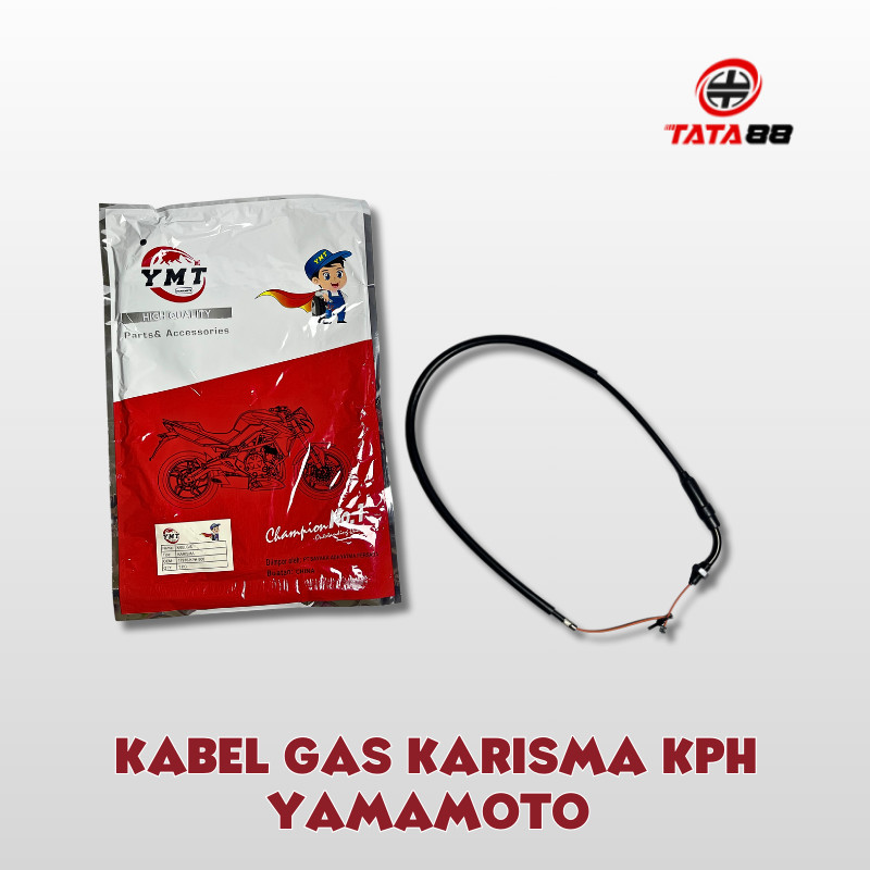 KABEL GAS KARISMA KPH YAMAMOTO - GAS MOTOR KHARISMA 125 TALI GAS KHARISMA KPH