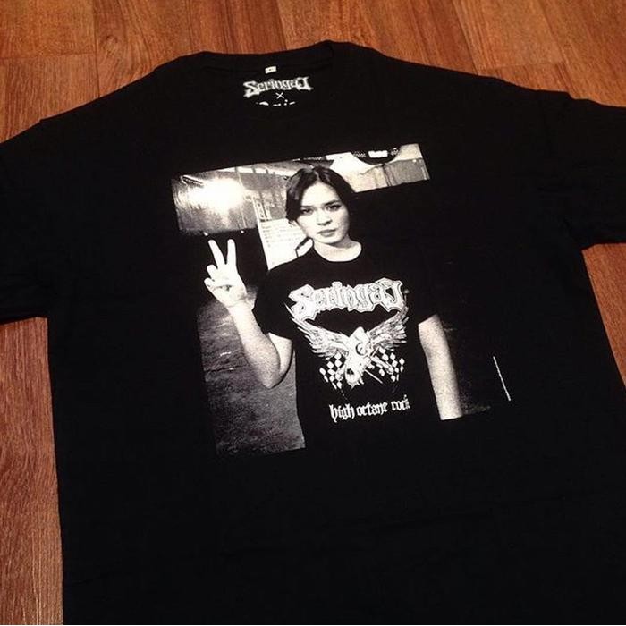 (COD) Kaos Raisa X Seringai Original Merchandise - S
