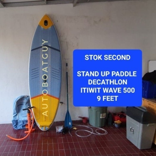 SECOND: Stand Up Paddle Decathlon Itiwit Wave 500 9 Feet