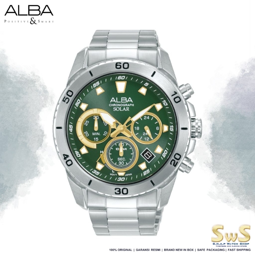 ALBA AZ5011 Alba AZ5011X1 Jam Tangan Pria Men's Watch Original Garansi Resmi