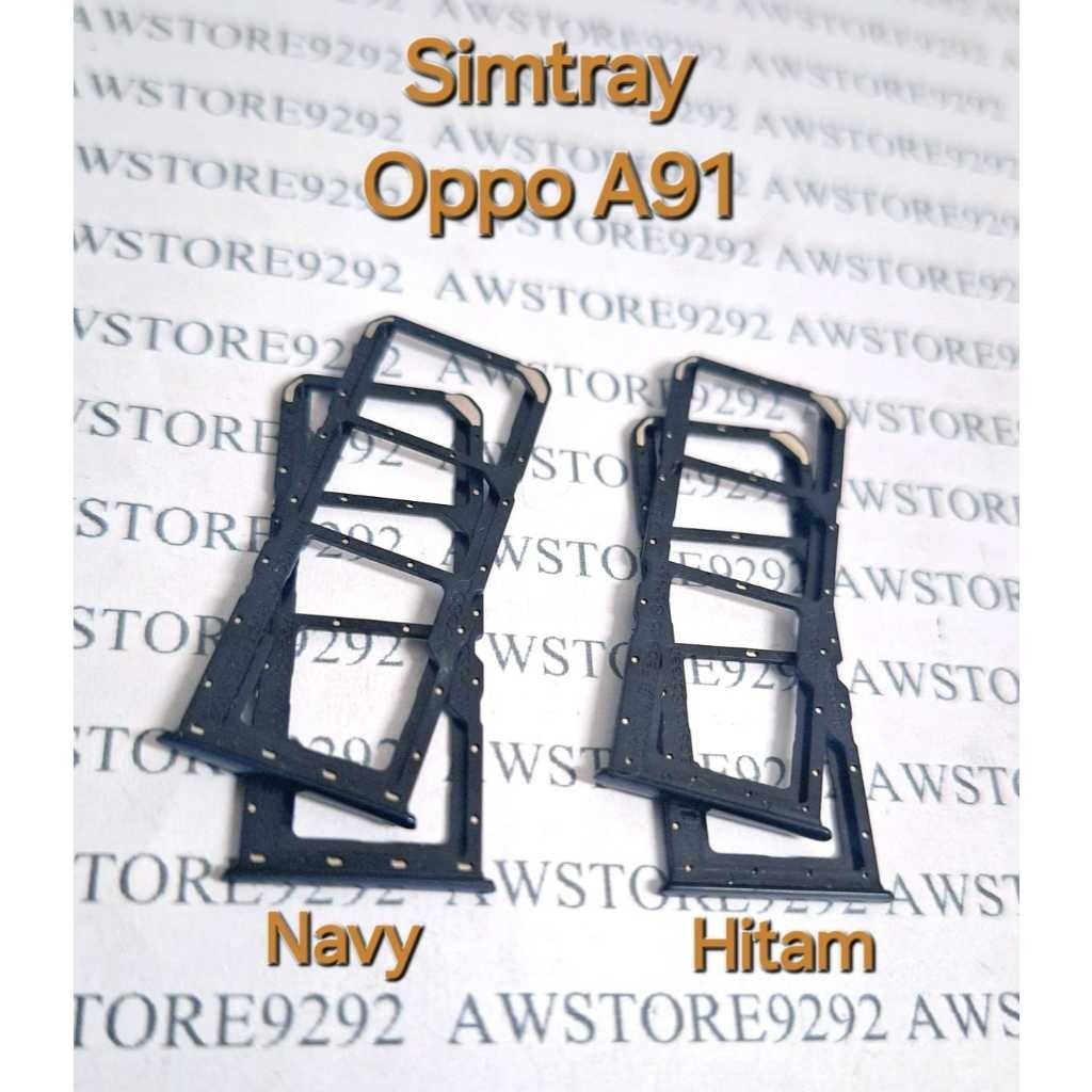 Slot Tempat Dudukan Kartu Simcard OPPO A91 Sim card Lock OPPO A91 Simtray OPPO A91 Sim Tray OPPO A91