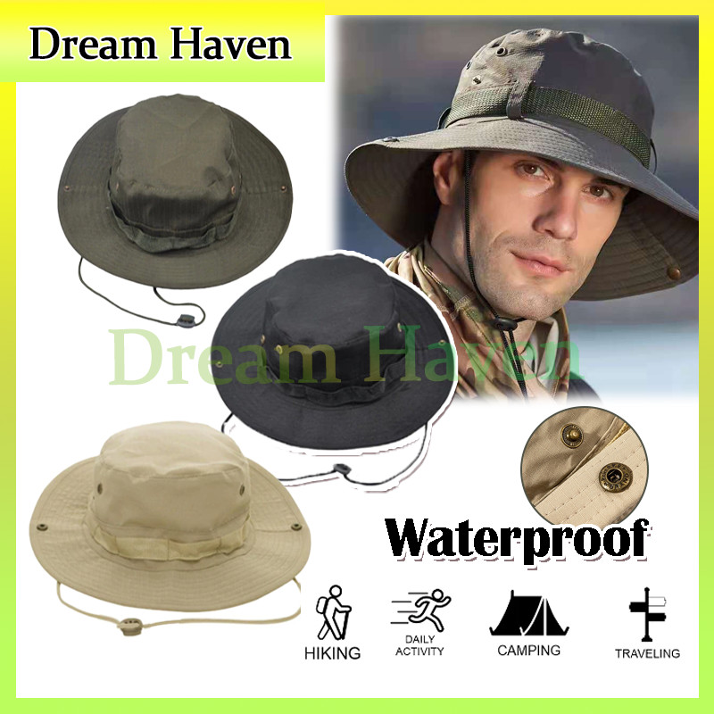 Topi Nelayan Yang Cepat Kering/Topi Bulat Parasut /Hat Bucket Portabel