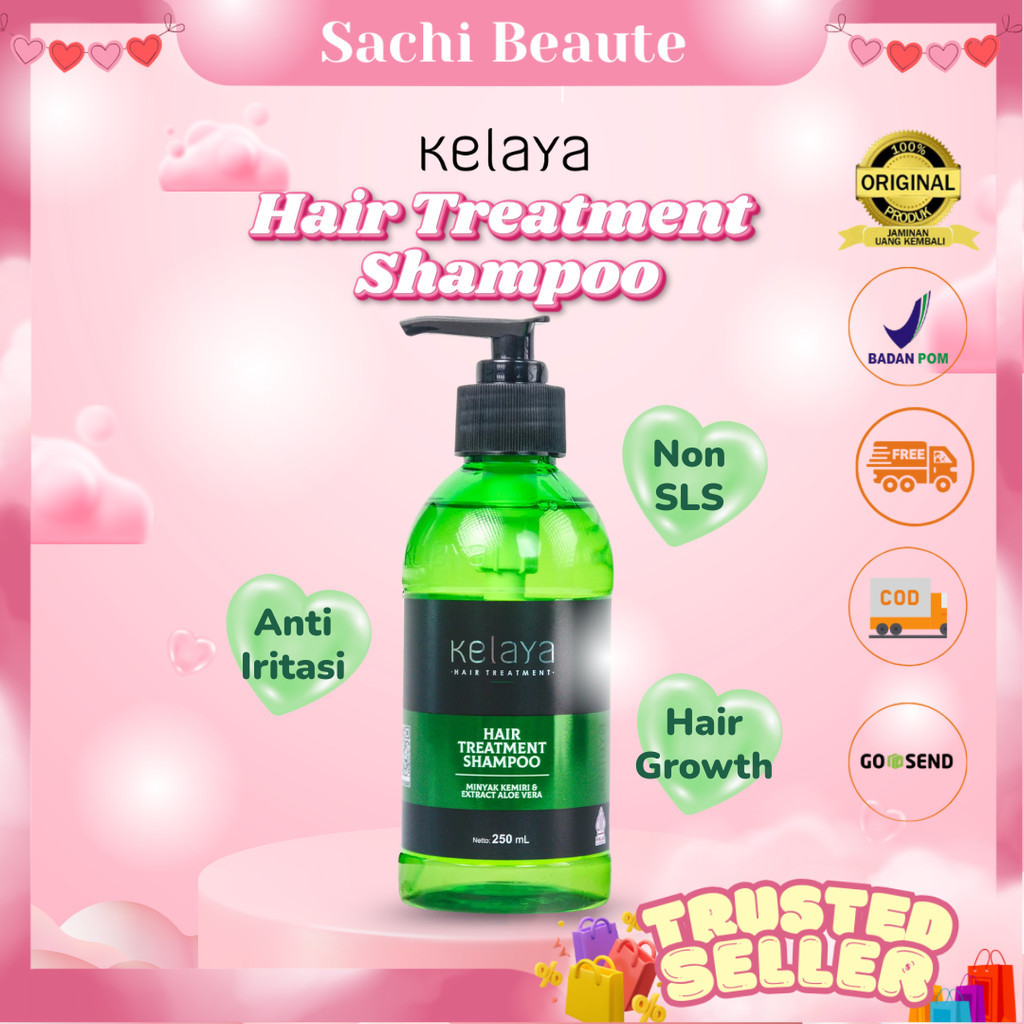 Kelaya Kalaya Hair Treatment Shampoo Shampo Sampo Perawatan Rambut