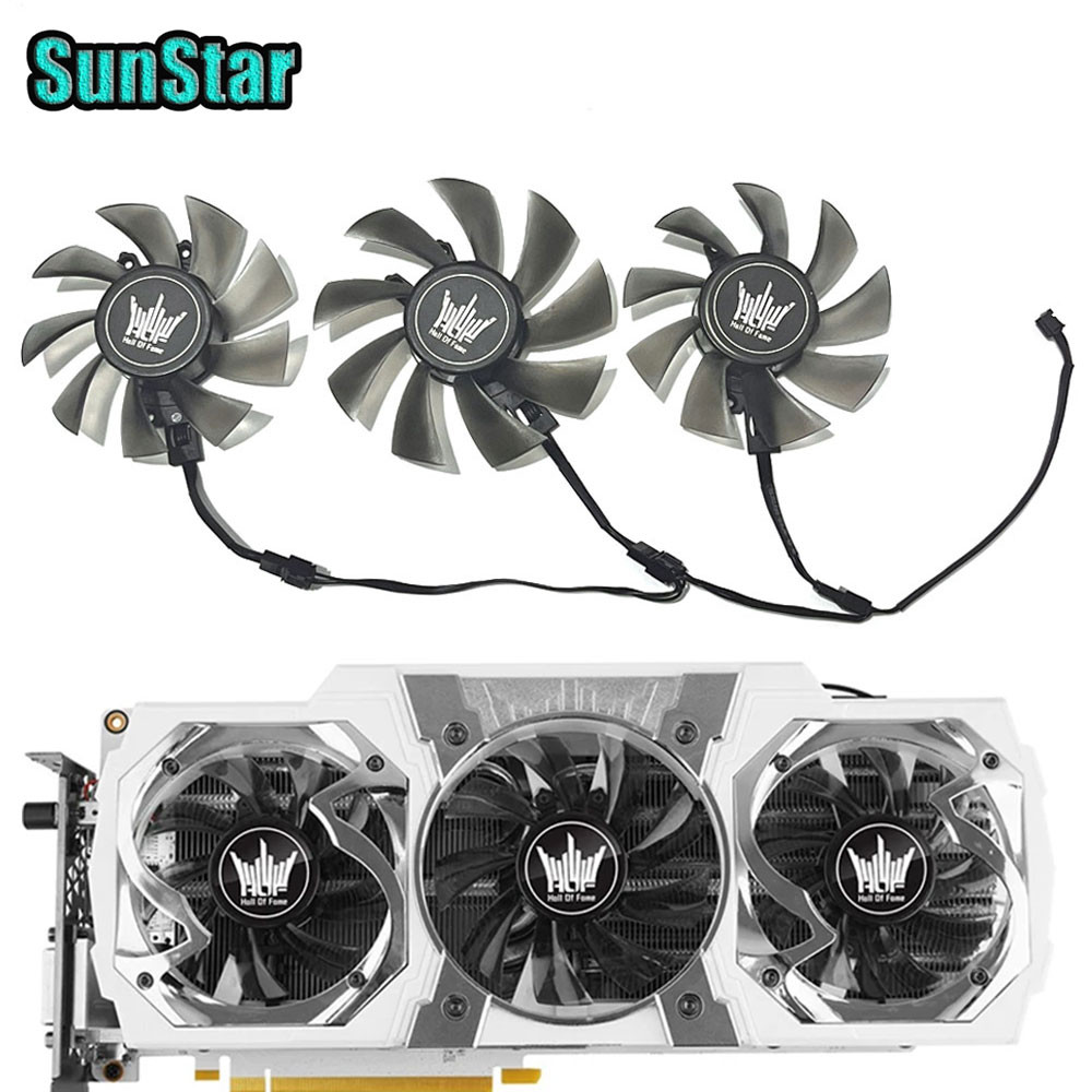 NEW GA92S2H GTX 970 GTX 980 TI Video Card Cooler Fan For Galaxy GTX 970 GTX 980 TI HOF Graphics Card