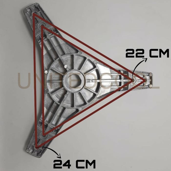 Big Salle  SEGITIGA PLAT BAWAH SPIDER MESIN CUCI SAMSUNG DC66-0046A