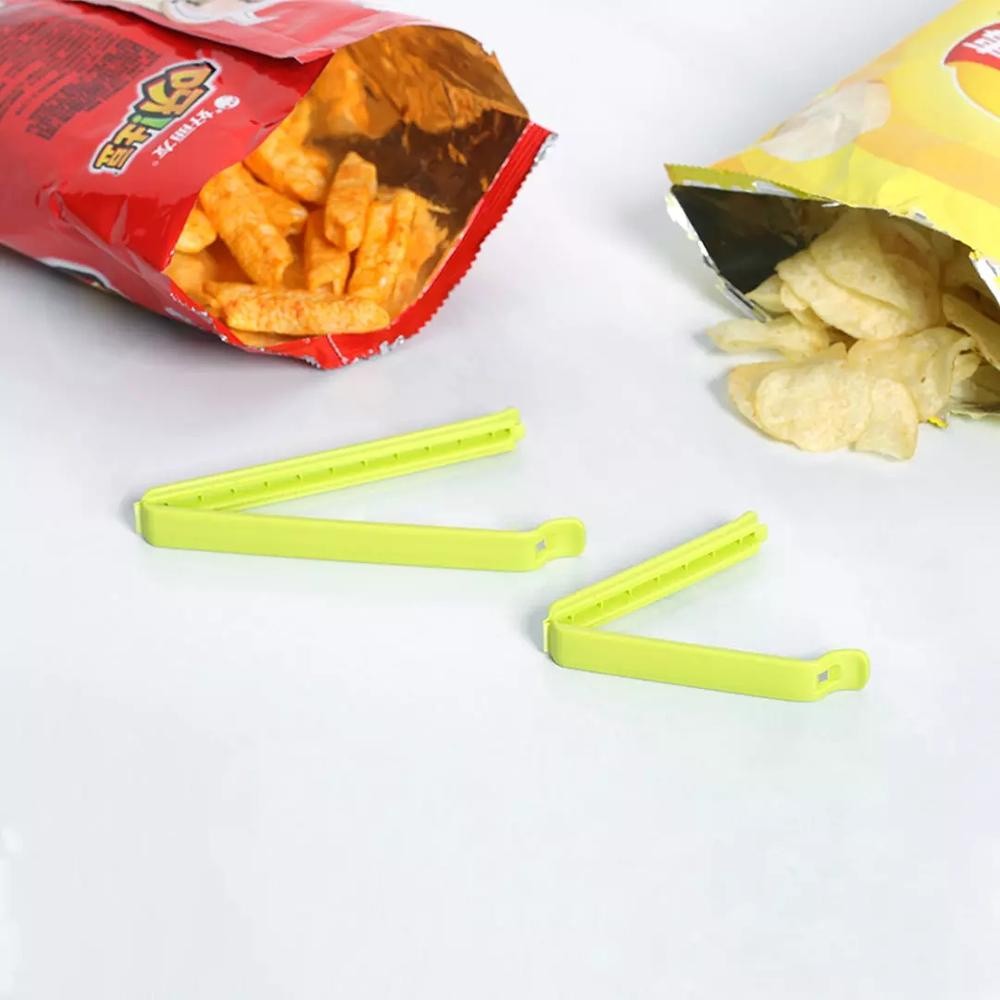 Alat Kecil PENJEPIT Bungkus Kemasan Snack Cemilan Plastik Makanan Ringan Klip Segel Plastik