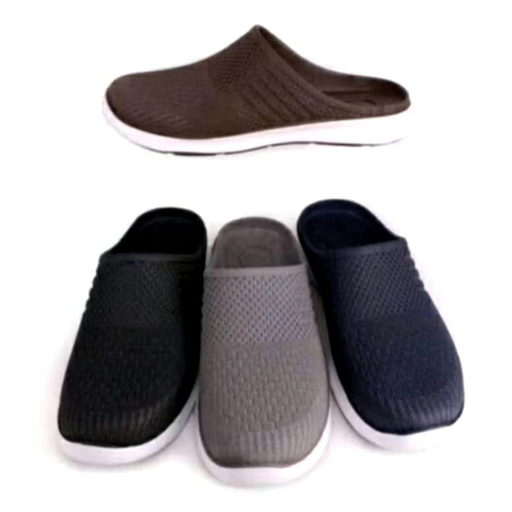 Sandal Slop Karet Pria Sandal Bustong Yumeida GT-9117L Sepatu Karet