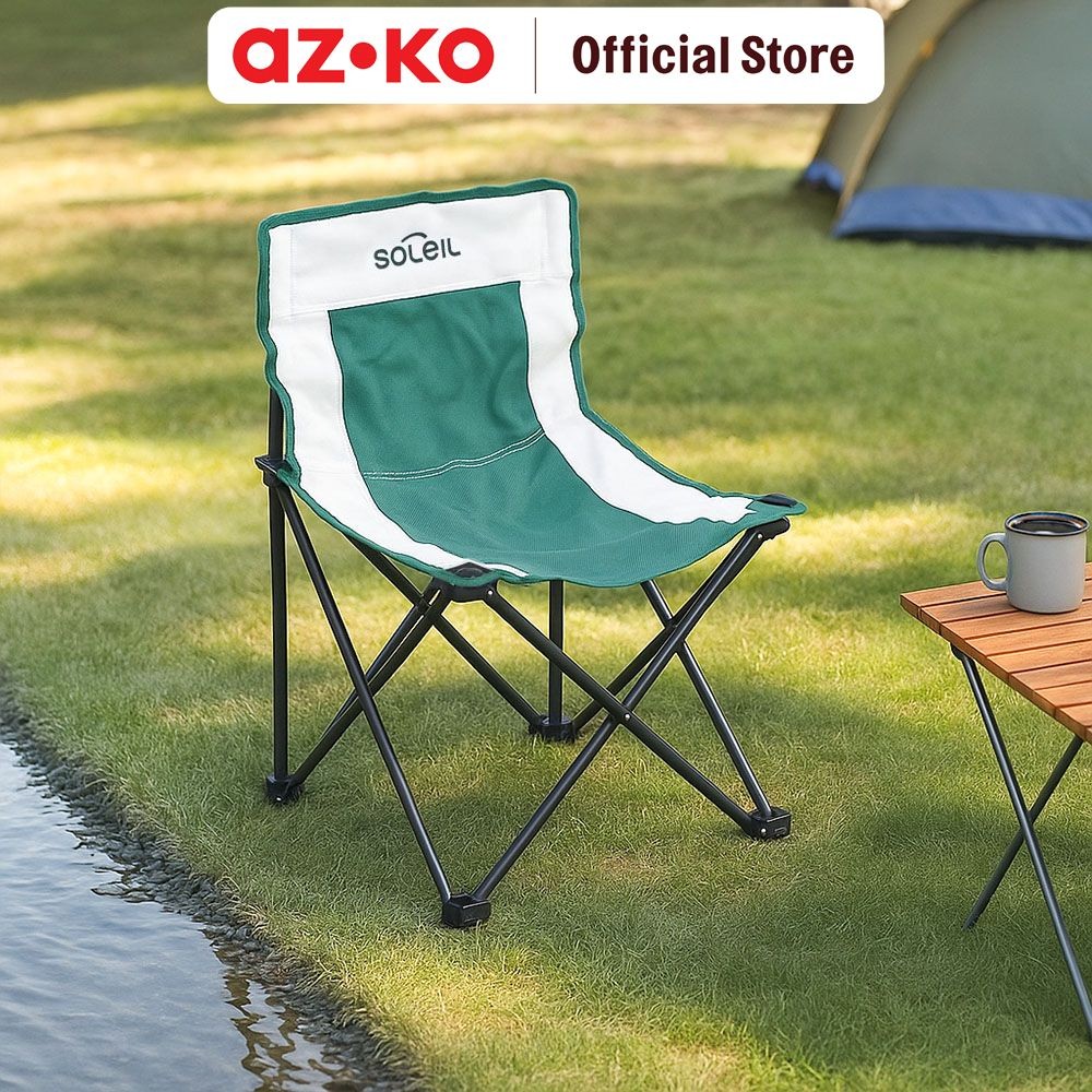 AZKO Soleil Kursi Lipat Multifunctional Foldable Chair Tempat Duduk Serbaguna Kursi Piknik