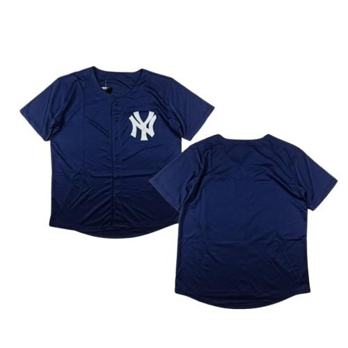 Baju Jersey Baseball New York Yankees NY Navy Import Quality - S