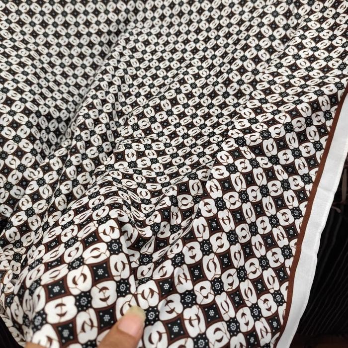 kain batik jarik panjang motif kawung khas jogja asli