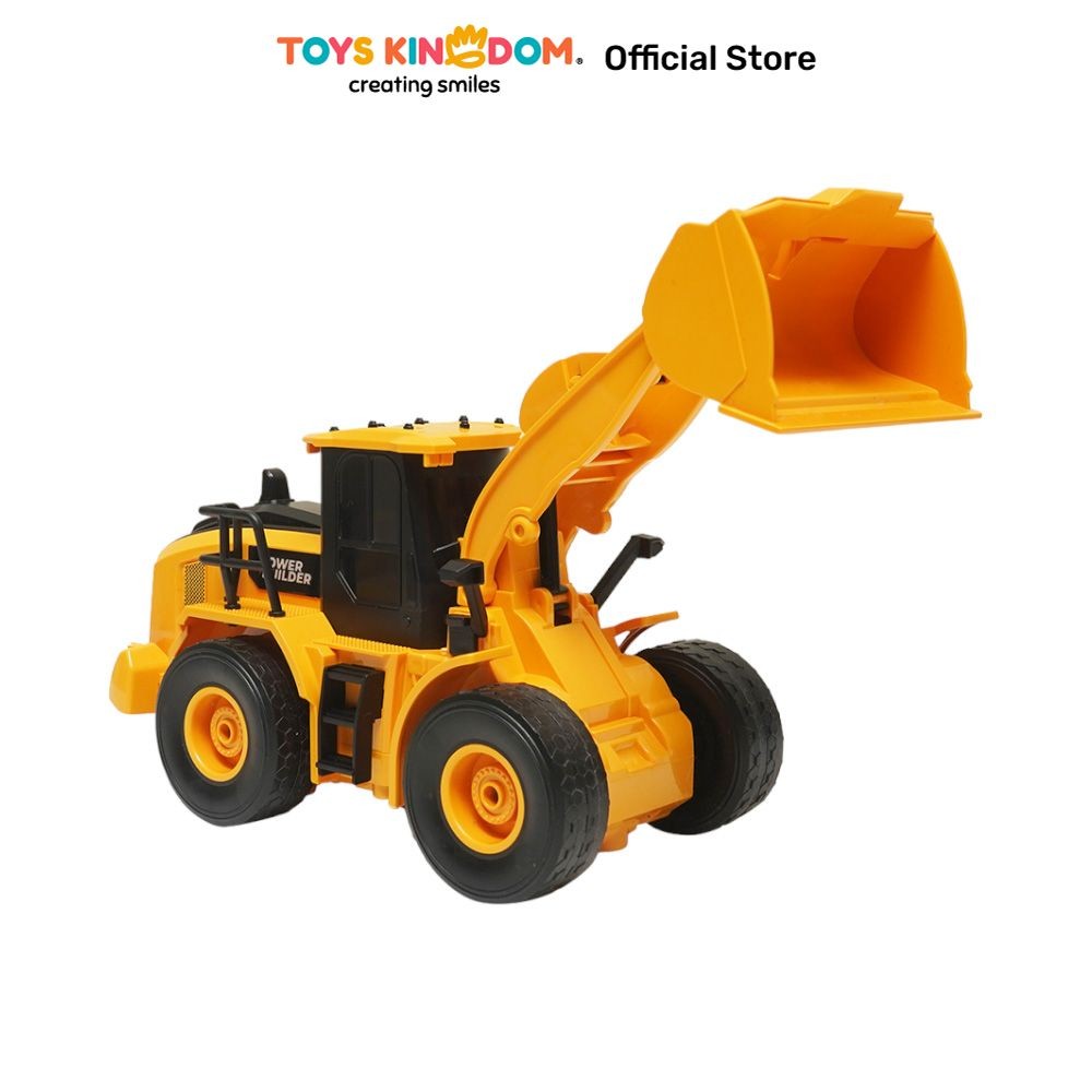 Toys Kingdom Cruzer Power Builder Bulldozer Remote Control 1:24 Toys Kids Toy Mainan Kendaraan Dan R