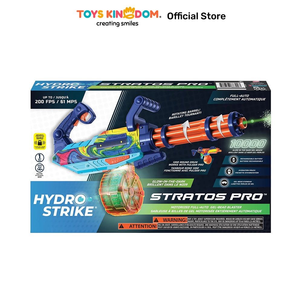 Toys Kingdom Hydro Strike Stratos Pro Motorized Toys Kids Toy Senjata Tembak Gun Toys Main Pistolan 