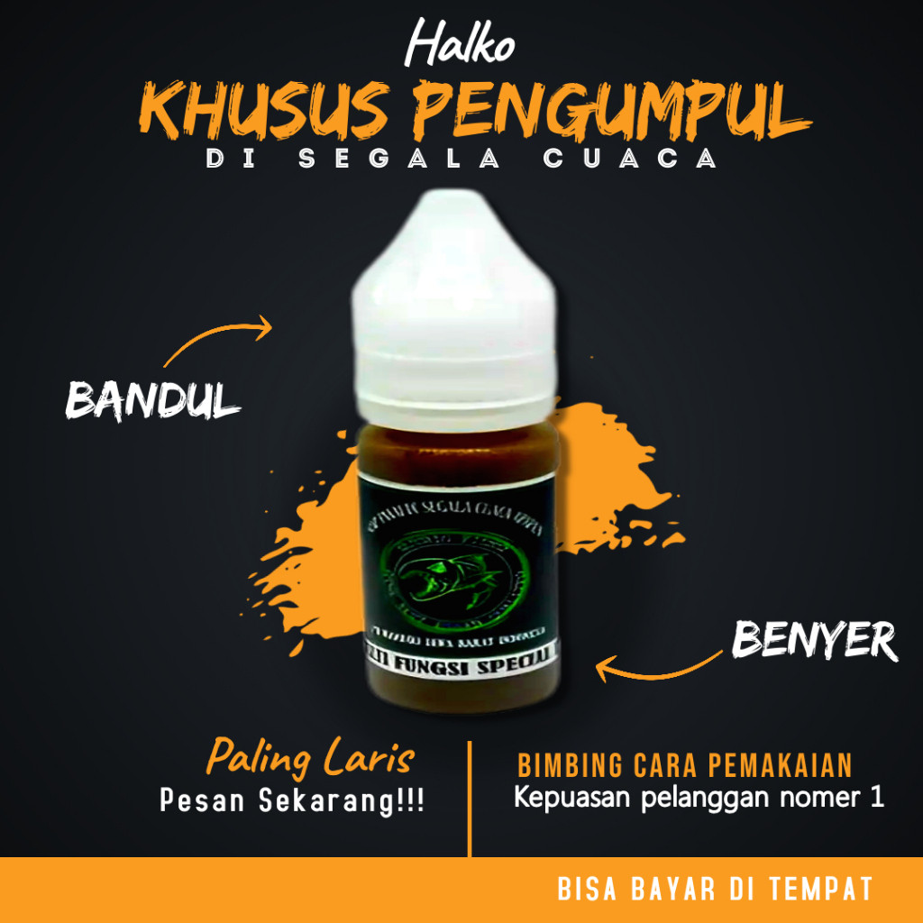 Esen Pengumpul Ikan Nila Mas Mujaer di Lapak Paling Ampuh 15 Ml - Original