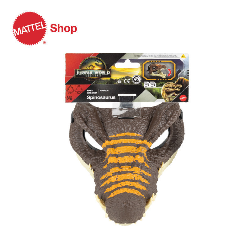FREE ONGKIR MURAH TERBAIK- Jurassic World Toy Rebirth Spinosaurus Mask - Mainan Action Figu [Kode