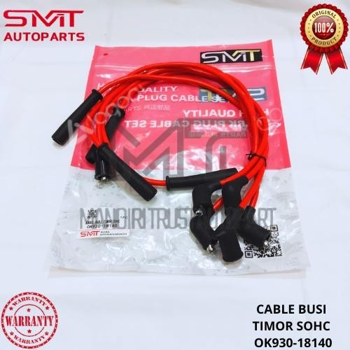 KABEL BUSI MOBIL TIMOR SOHC 1SET SMT ORIGINAL BERGARANSI OK930-18140 OK