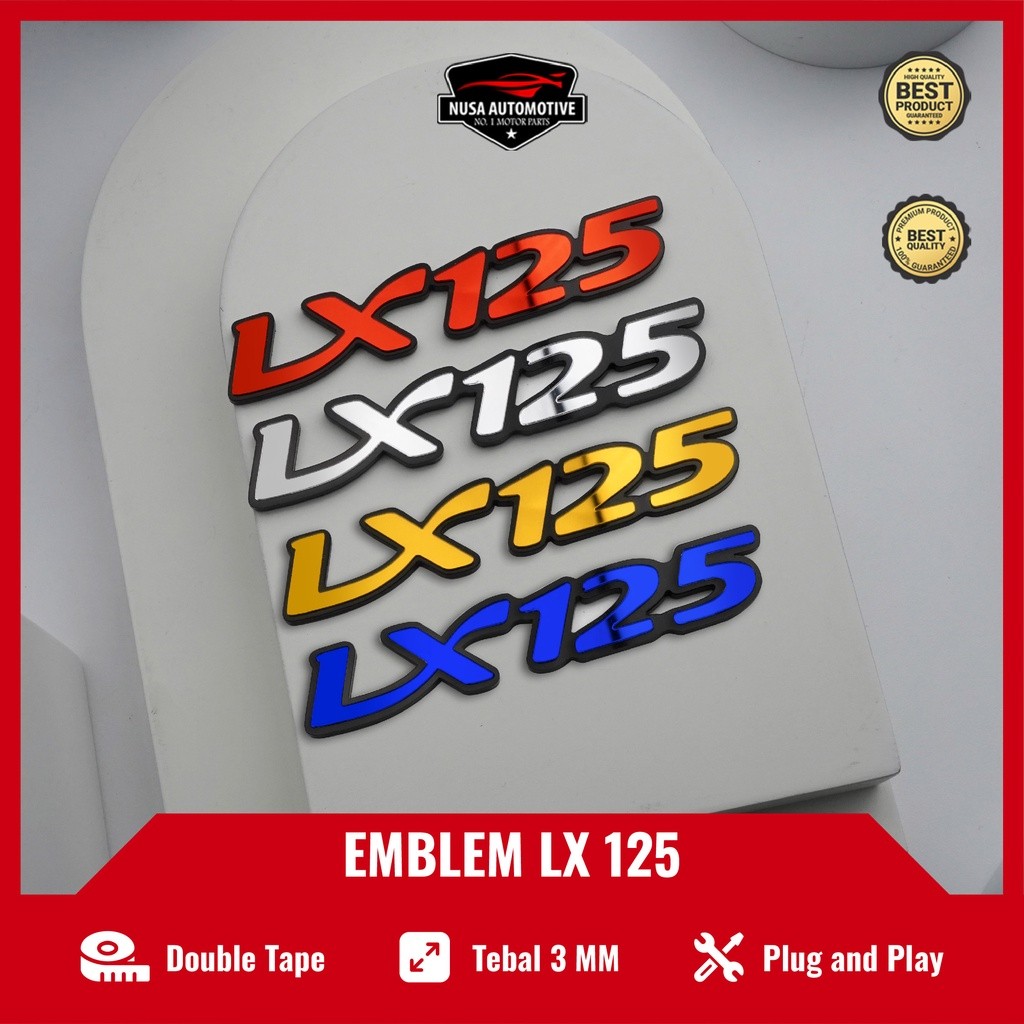 iRon 2Wheels  EMBLEM VESPA EMBLEM LX125 LOGO VESPA LOGO LX125 EMBLEM LX125 LOGO LX 125 TULISAN VESPA