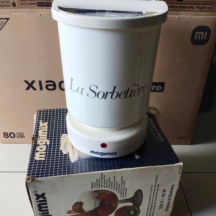 La Sorbetiere Magimix Ice Cream Maker Italy Pembuat Es Krim Baru