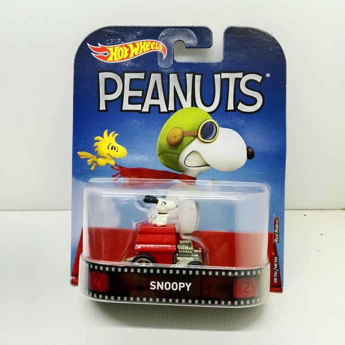 ANS99 HotWheels   RETRO PEANUTS SNOOPY DMC55 card 99% bagus