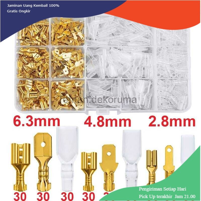 TD - SKT CNZG Terminal Wire Crimp Connector Spade Kit 270 PCS - SC7