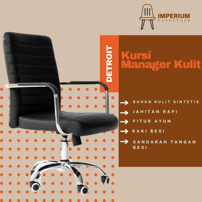 [LUMIOO] Kursi Kantor Oscar / Kursi Kerja / Kursi Kantor / Kursi Putar / Kursi Oscar