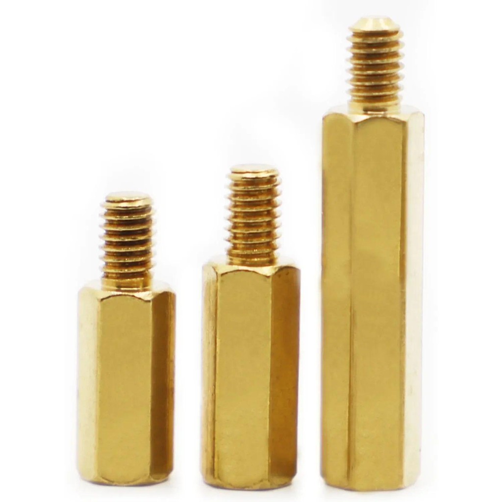 Hex Brass Standoff Spacer Screw Pillar Fixed PCB Computer PC Motherboard Female Male Standoff Spacer