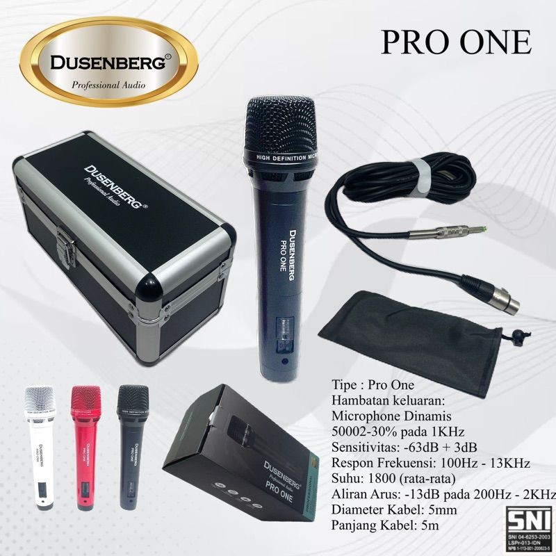 Mic kabel Dusenberg Pro One Microphone Vocal terbaikMurah