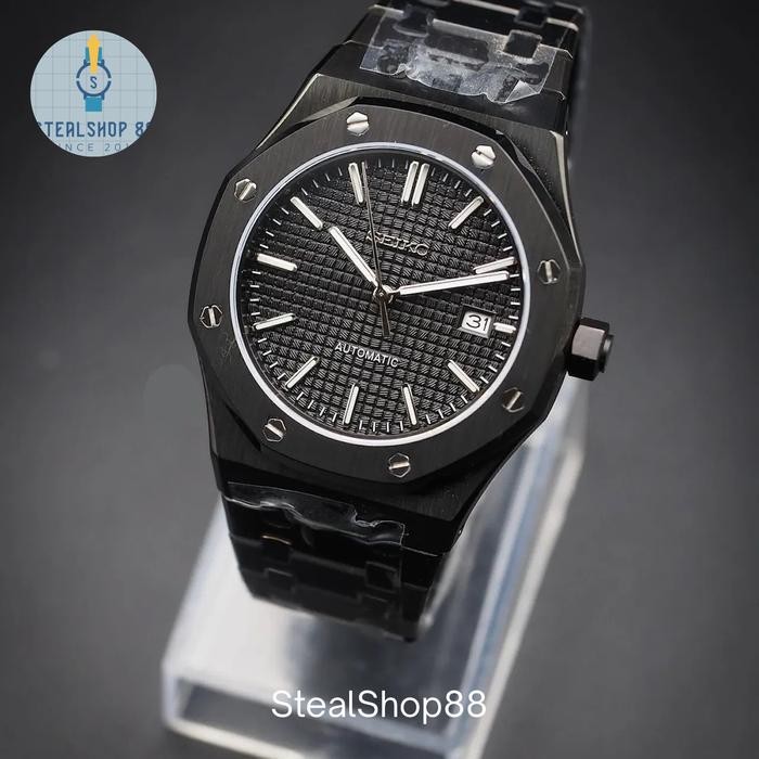 Seiko Oak Blackout Sapphire NH35