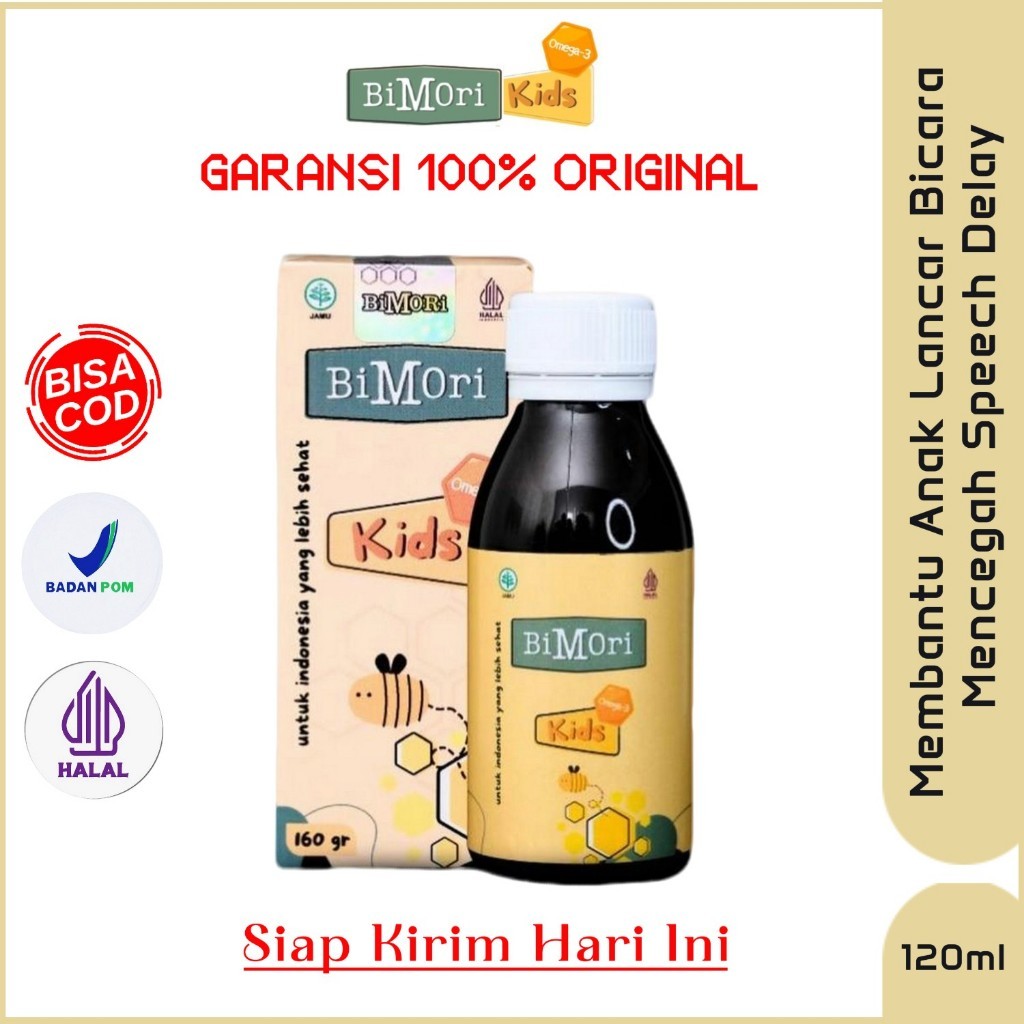 Bimori Kids Speech Delay Obat Anak Lancar Bicara Vitamin Otak Anak Untuk Autisme Hiperaktif Adhd