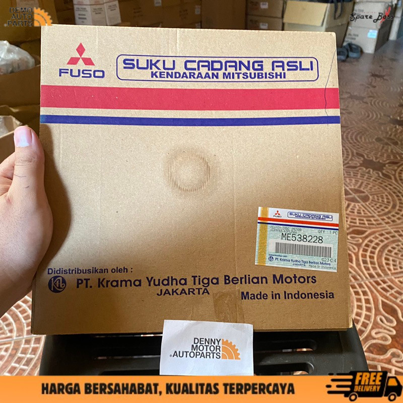 Kampas Kopling PS100 Lama seri FE111 Asi Original Clutch Disc ME538228