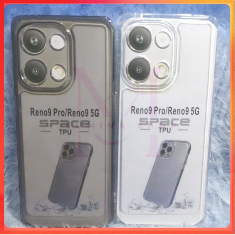 PROMO+COD Softcase Casing Clear Space OPPO RENO 9/RENO 9 PRO Slikon transparan dan pelindung belakan