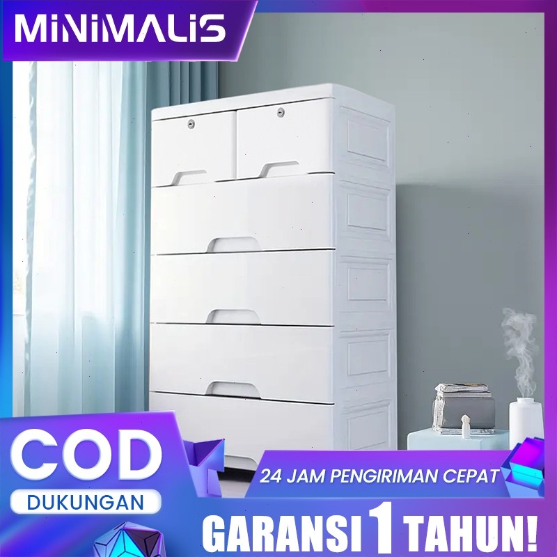 JANGANLIRIK Minimalis lemari pakaian plastik / lemari laci /lemari pakaian Babby /Lemari Pakaian Put