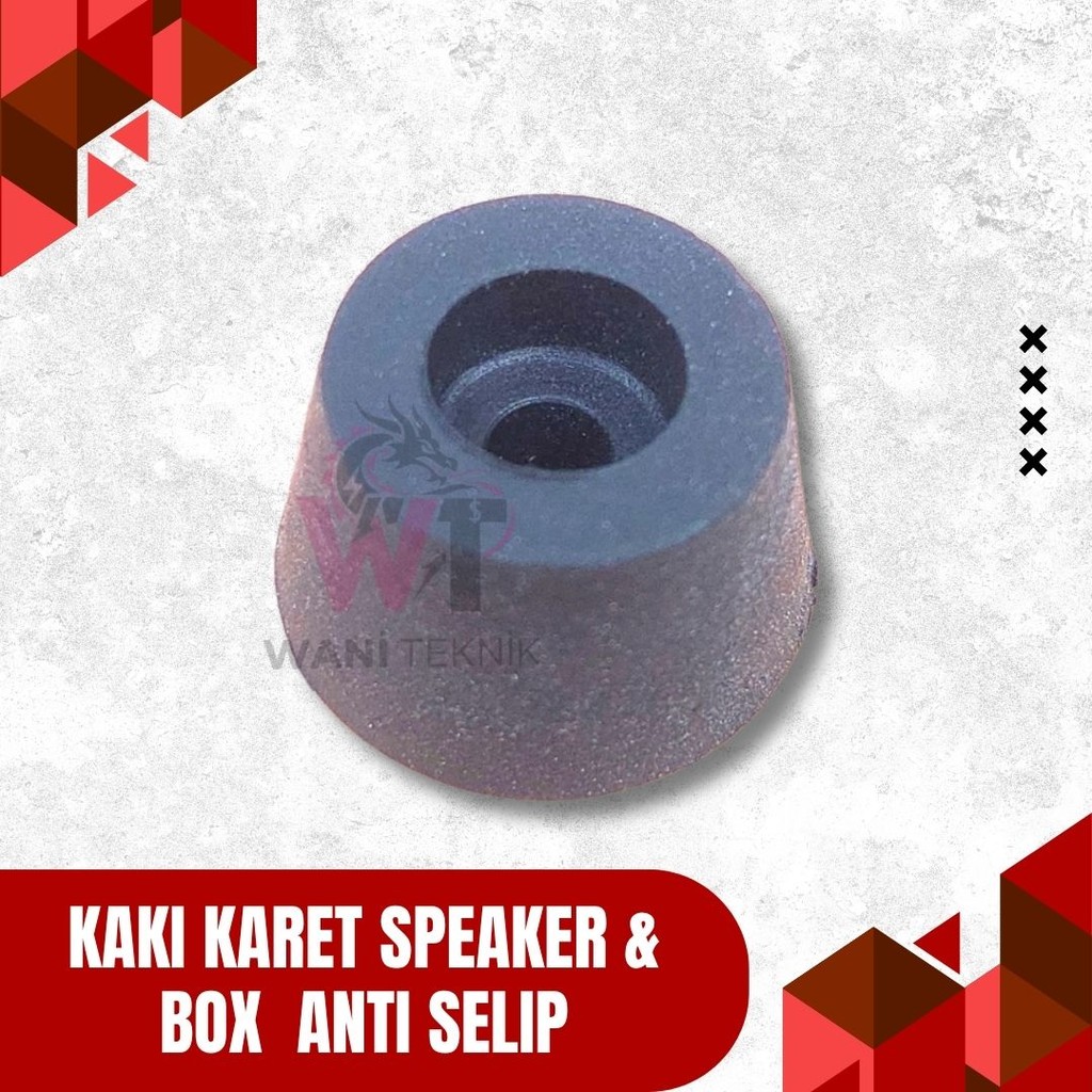 Karet Kaki Box Elektronik - Untuk Ampli/MP3/Speaker
