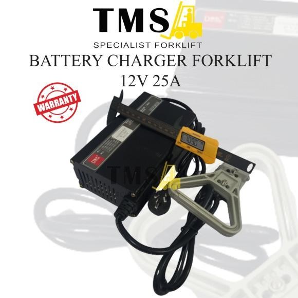 Casan Charger Battery Forklift Eletric Battery 12V 25A Forklift Pallet