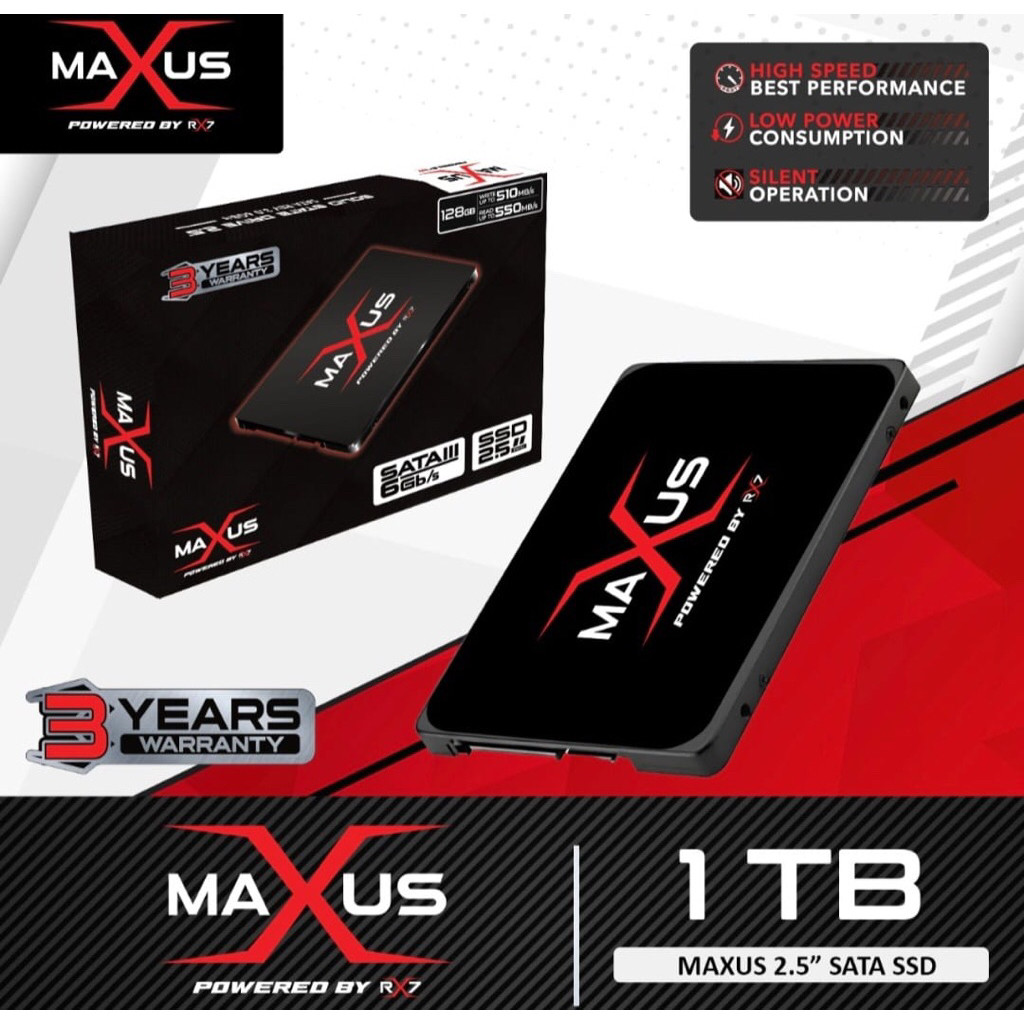 SSD MAXUS 1TB Internal SATA