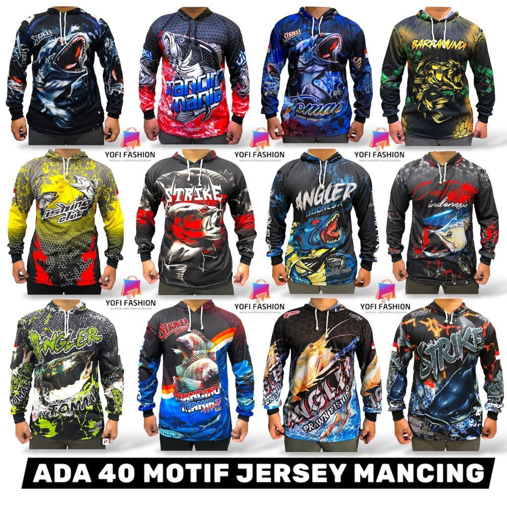 JERSEY MANCING BAJU MANCING KAOS MANCING UKURAN L DAN XL / mainan murah lucu edukasi