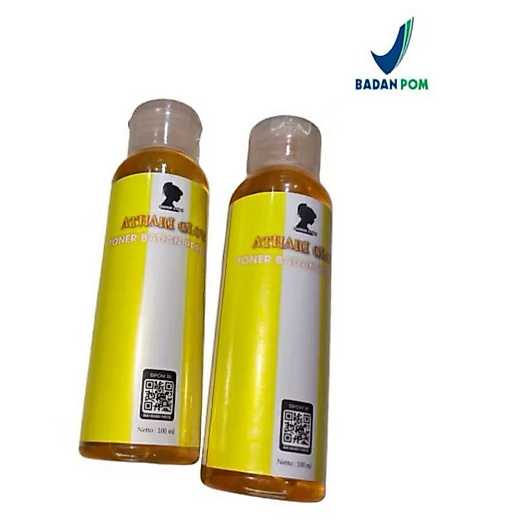(2 Botol) Toner Badan Premium by Shanum Athari 100ML