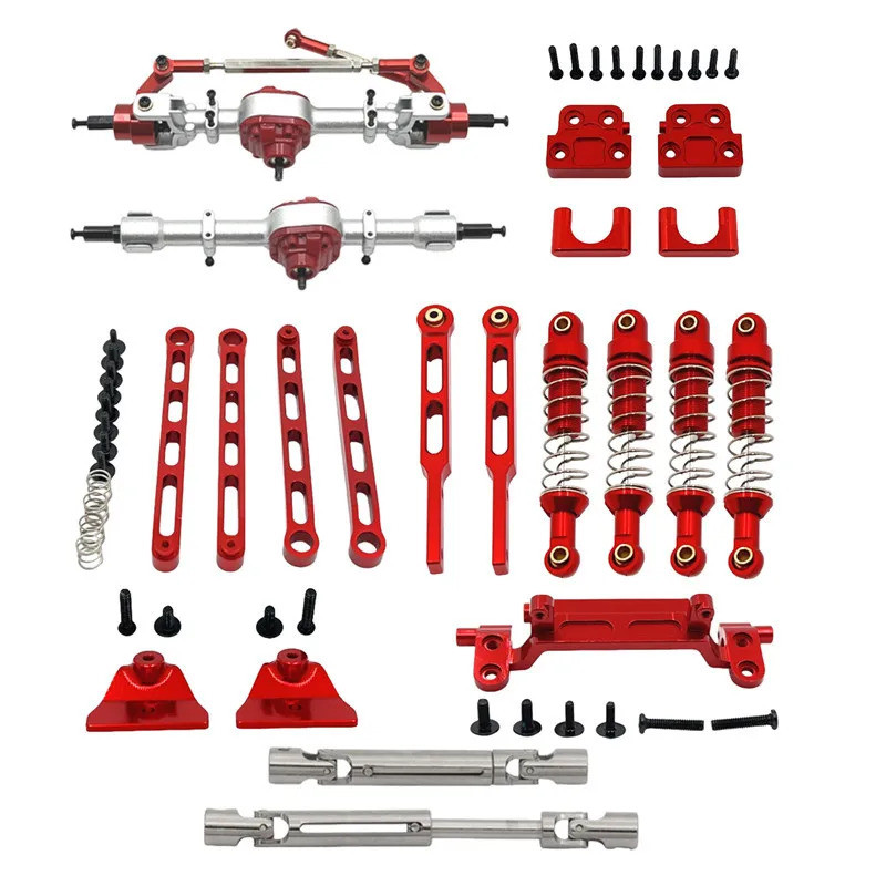 Kit Paket Besar Mobil Remote Control Upgrade Metal Cocok Untuk MN MN82T LC79 MN82S MN82Pro MN82